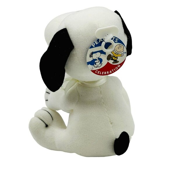 Prestige Toy Snoppy Easter Egg Plush Peanuts 50 Anniversary 7 inch Stuffed Dog - Picture 5 of 8